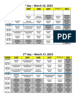 SCHEDULE 2223T2 PrelimExams