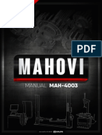 Manual MAH 4003 PDF