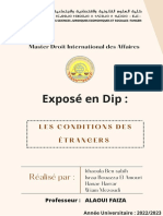 LES CONDITIONS DES ÉTRANGERS Personnes Physiques (Final) - 1 PDF