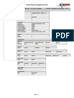 Ficha Técnica Completa de Poço - 114 Metros