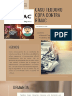 Teodoro Copa Contra Rímac S.A PDF