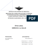 Etica Legal Informe