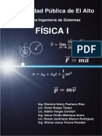 Libro Oficial de Fisica I - Carrera Ingenieria de Sistemas PDF