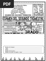 Examen 2do Trimestre 1