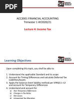 ACC2001 Lecture 4