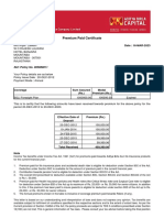 Tax Certificate - of Anjali Lalwani PDF