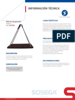 Ficha Tecnica Silla de Suspensión en Madera