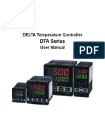 DTA Series: DELTA Temperature Controller User Manual