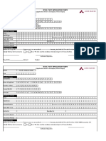 RTGS/ Neft Application Form