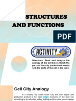 Cell Structure and Functions PDF