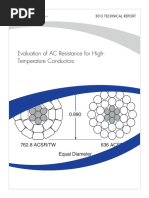 Evaluation of AC Resistance For High - Temperature Conductors