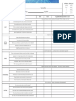 5s Workplace Scan Checklist