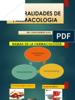 Generalidades de Farmacologia