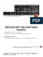 TRANSFUSION MASIVA POLITRAUMA (Autoguardado)