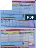 GCEL 3rd Match Scoreboard