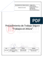 PTS - 01 Trabajo en Altura PDF