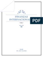 Finanzas Internacionales