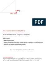 Aines y Analgesicos Farmacos 3