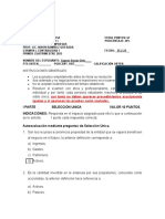 I EXAMEN DE CONTABILIDAD I PRIMER CUATRIMESTRE 2023 Geyner Durán