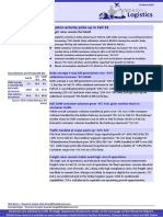 Motilal Oswal On Logistics Tracker February 2023 Logistics Activity