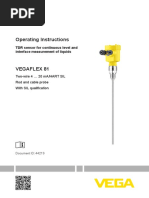 EN VEGAFLEX 81 4 20 Ma HART Two Wire Rod and Cable Probe With SIL Qualification