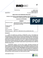 MEPC 79-7-3 - Analysis of Fuel Options To Meet The Levels of Ambition in The Initial IMO Strategy On Red... (INTERTANKO)