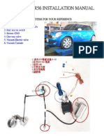 MINI COOPER R56 Installation Manual