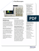 Digital Phosphor Oscilloscopes: TDS3000C Series