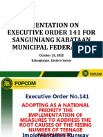 Implementing Mechanism For EO 141 Presentation For NGAs - Asof15July 1 2