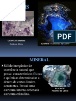 1 Minerais Propriedades