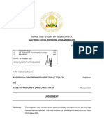 Nogoduka-Ngumbela Consortium (Pty) LTD V Rage Distribution (Pty) LTD