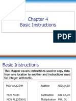 Chapter 4-Basic Instructions