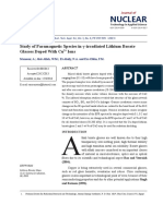 Nuclear: Study of Paramagnetic Species in γ-irradiated Lithium Borate Glasses Doped With Cu Ions