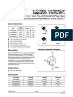 Stp7Nk80Z - Stp7Nk80Zfp STB7NK80Z - STB7NK80Z-1