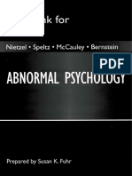 Abnormal Psychology Test Bank Fuhr