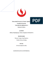 Universidad Peruana de Ciencias Aplicadas Facultad de Derecho Taller de Liderazgo I