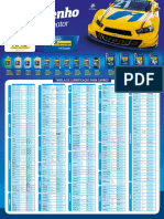 Tabela Lubrificação Leve
