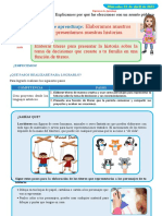 DIA 3 Elaboramos Nuestros Títeres y Presentamos Nuestras Historias.