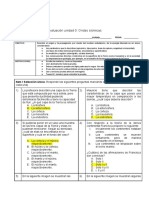 Evaluación Unidad 0 - Ondas Sísmicas