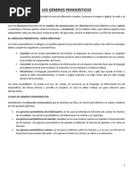 Los Géneros Periodísticos 2021-22 PDF