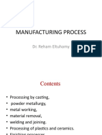 Lecture 1MANUFACTURING PROCESS