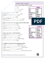 Faire Et Jouer Articles Exercice Grammatical Feuille Dexercices - 117626