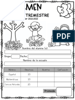 ExamenPrimer Trimestre-3ro-Oficio PDF