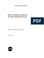 Shear Buckling Analysis