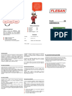 Triptico Plan de Emergencia