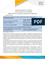 Syllabus Del Curso Competencias Comunicativas