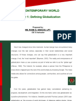 Defining Globalization PDF