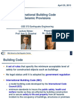 Seismic Loads According To ASCE and IBC