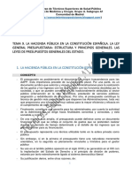 Tema 9 La Hacienda Publica en La Constitución Española