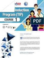 New TIP Course 1 DepEd Teacher PDF